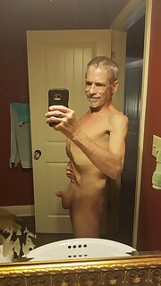 Brian Stoddard posting in his underwear