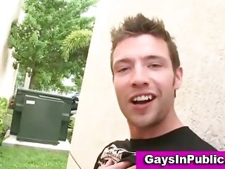 Gay amateur public blowjob