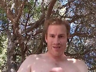 Str8 Ginger Dad Outdoor Cumshot (2nd vid)